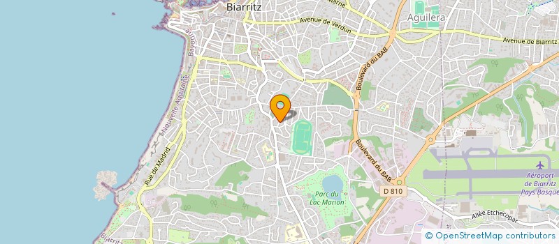 localisation de l'entreprise MADAME ANGELIQUE ENRICH à BIARRITZ