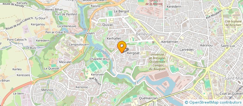 localisation de l'entreprise MADAME ANGELIQUE ESNAULT à BREST