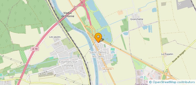 localisation de l'entreprise MADAME ANGELIQUE ETHEVE  SAINT-DENIS-LES-SENS