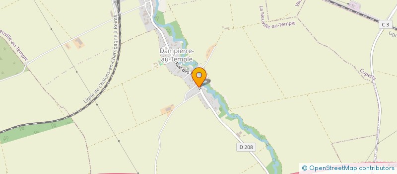 localisation de l'entreprise MADAME ANGELIQUE FALAISE  MOURMELON LE GRAND