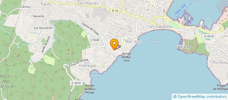 localisation de l'entreprise MADAME ANGELIQUE FAURE à LA SEYNE-SUR-MER