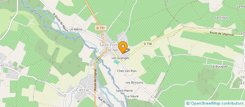 localisation de l'entreprise MADAME ANGELIQUE FAURE à SAINT-FORT-SUR-LE-NE