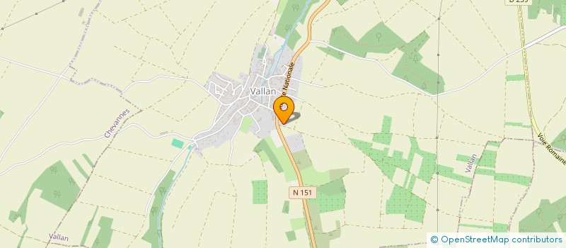 localisation de l'entreprise MADAME ANGELIQUE FAZILLEAU  VALLAN