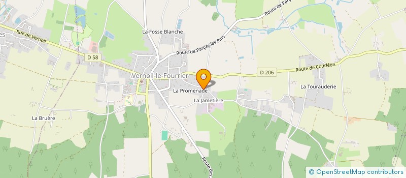 localisation de l'entreprise MADAME ANGELIQUE FEIND  VERNOIL-LE-FOURRIER