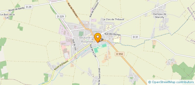 localisation de l'entreprise MADAME ANGELIQUE FERNAGUT à BEAUNE-LA-ROLANDE