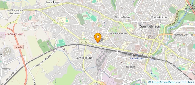 localisation de l'entreprise MADAME ANGELIQUE FERNANDEZ à SAINT-BRIEUC