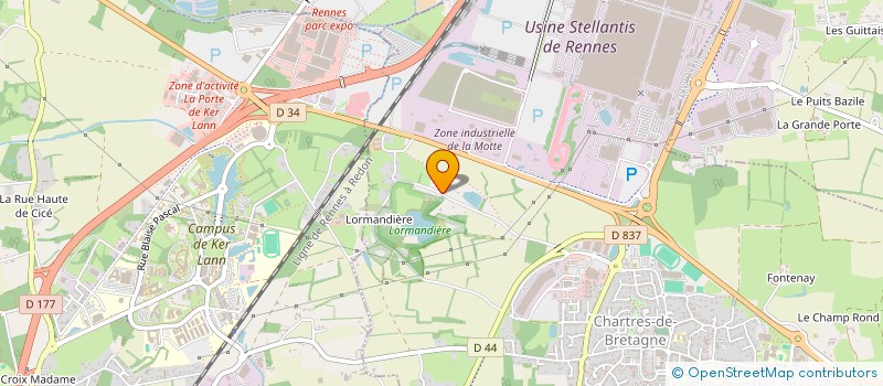 localisation de l'entreprise MADAME ANGELIQUE FIAULT-CHESNAIS  CHARTRES-DE-BRETAGNE