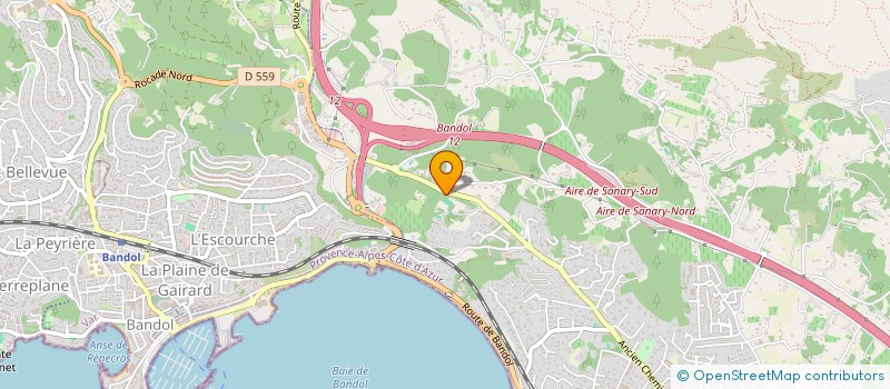 localisation de l'entreprise MADAME ANGELIQUE FILIPPELLI à SANARY-SUR-MER