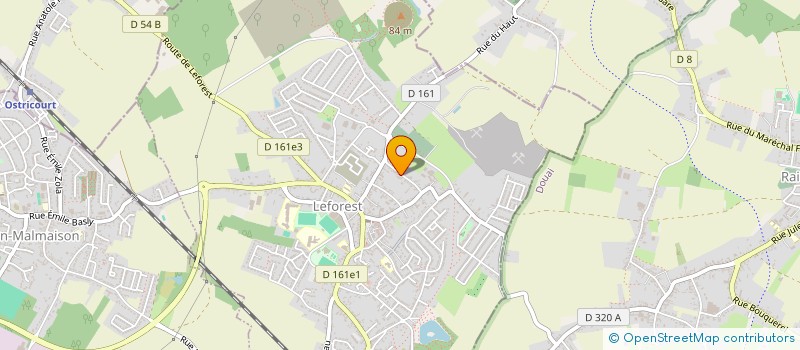 localisation de l'entreprise MADAME ANGELIQUE FLINOIS  LEFOREST