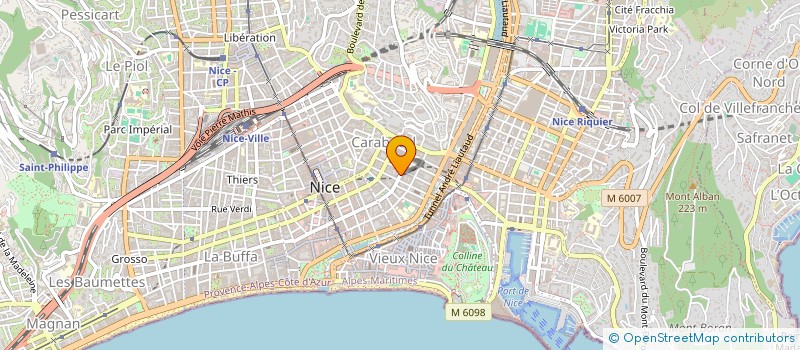 localisation de l'entreprise MADAME ANGELIQUE FOLGOA à NICE