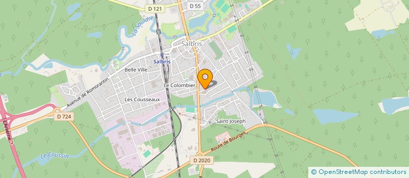 localisation de l'entreprise MADAME ANGELIQUE FOLTIER  SALBRIS