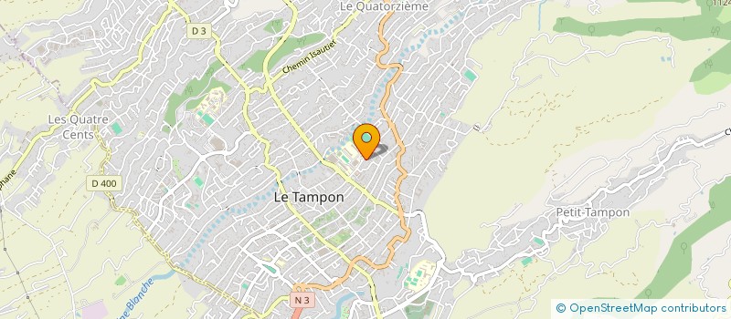 localisation de l'entreprise MADAME ANGELIQUE FOUCHANGE à LE TAMPON