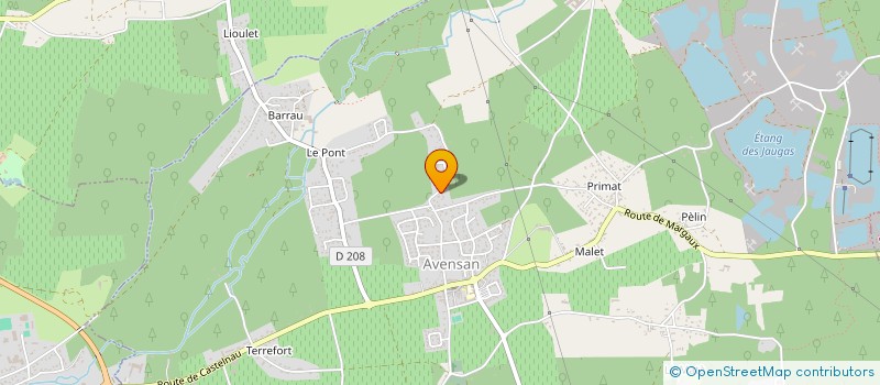 localisation de l'entreprise MADAME ANGELIQUE FRECON  CASTELNAU-DE-MEDOC