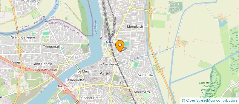 localisation de l'entreprise MADAME ANGELIQUE GAGLIARDI  BEAUCAIRE