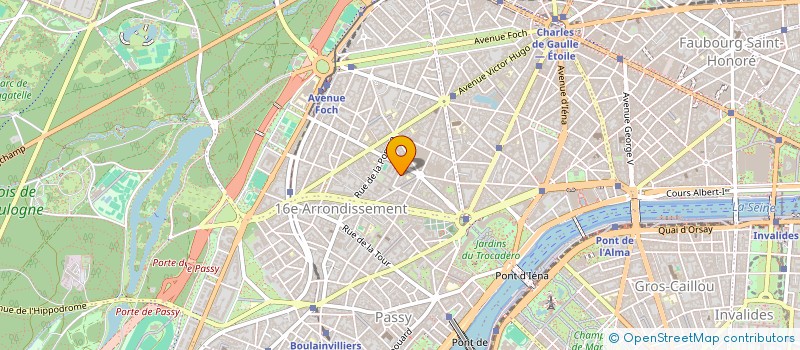 localisation de l'entreprise MADAME ANGELIQUE GALIFFI  PARIS