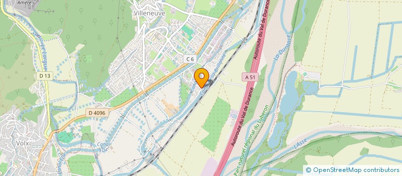 localisation de l'entreprise MADAME ANGELIQUE GALINDO  VILLENEUVE