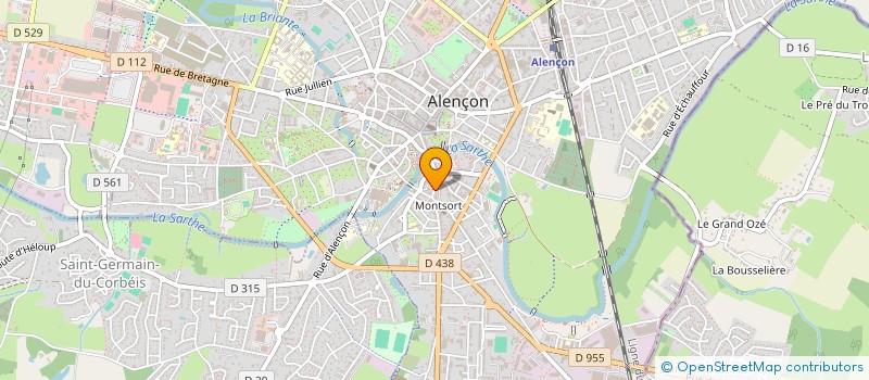 localisation de l'entreprise MADAME ANGELIQUE GAUDET à ALENCON