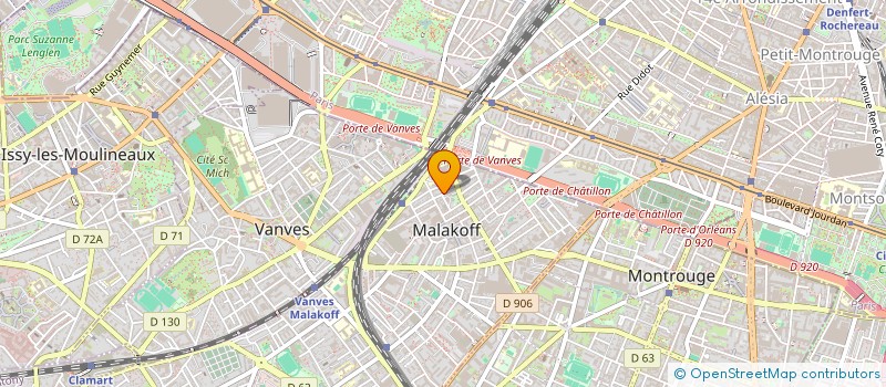 localisation de l'entreprise MADAME ANGELIQUE GAUDICHON à MALAKOFF