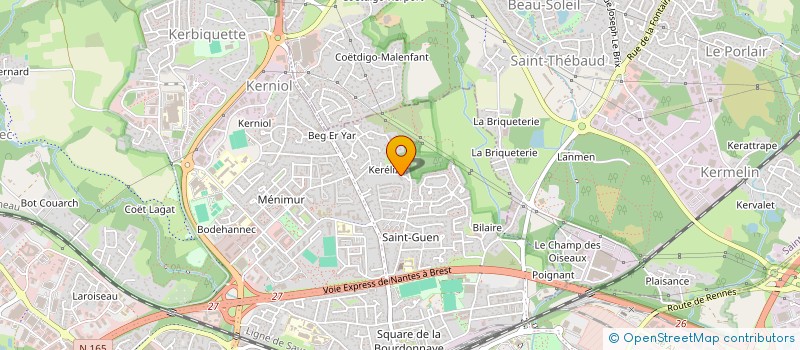 localisation de l'entreprise MADAME ANGELIQUE GAUTIER à VANNES