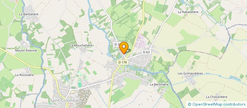 localisation de l'entreprise MADAME ANGELIQUE GAUVRIT  SAINT-COLOMBAN