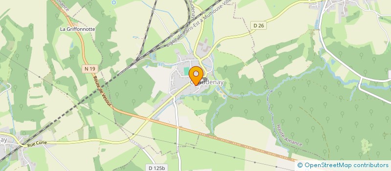 localisation de l'entreprise MADAME ANGELIQUE GAVOILLE à CHAUDENAY