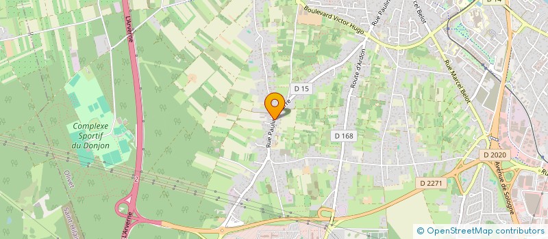 localisation de l'entreprise MADAME ANGELIQUE GENITEAU à FLEURY-LES-AUBRAIS