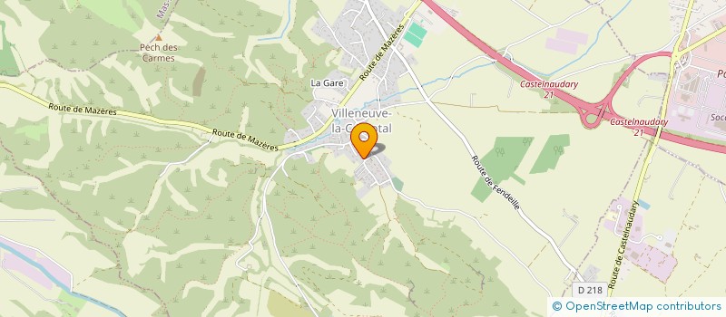 localisation de l'entreprise MADAME ANGELIQUE GENY  SAINT-PAPOUL