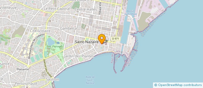 localisation de l'entreprise MADAME ANGELIQUE GESLIN à SAINT-NAZAIRE