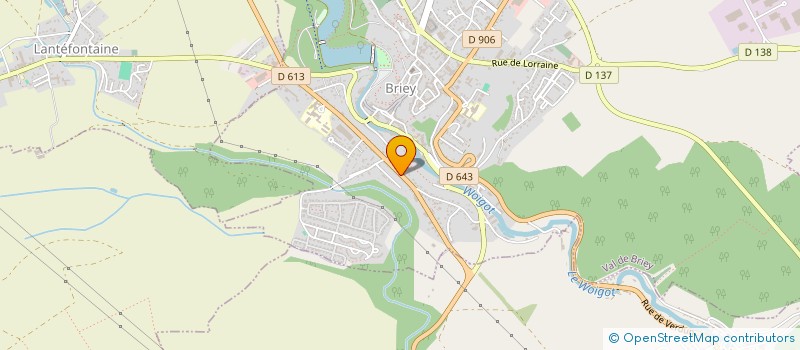 localisation de l'entreprise MADAME ANGELIQUE GILLARDIN  VAL DE BRIEY