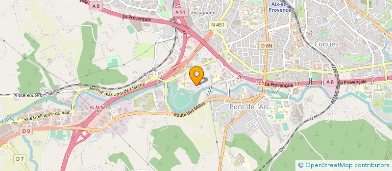 localisation de l'entreprise MADAME ANGELIQUE GIORGI  AIX-EN-PROVENCE