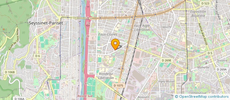 localisation de l'entreprise MADAME ANGELIQUE GIRON  GRENOBLE