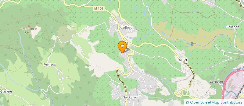 localisation de l'entreprise MADAME ANGELIQUE GLAUDIOS  SORBIERS