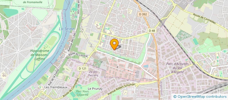 localisation de l'entreprise MADAME ANGELIQUE GOARNIGOU à LES CLAYES-SOUS-BOIS