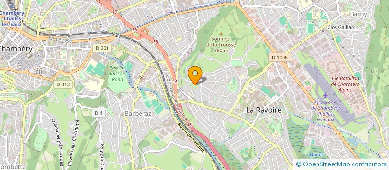 localisation de l'entreprise MADAME ANGELIQUE GODEFROY à LA RAVOIRE