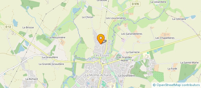 localisation de l'entreprise MADAME ANGELIQUE GODET à SAINT-GEORGES-DE-POINTINDOUX