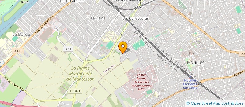 localisation de l'entreprise MADAME ANGELIQUE GONCALVES à SARTROUVILLE