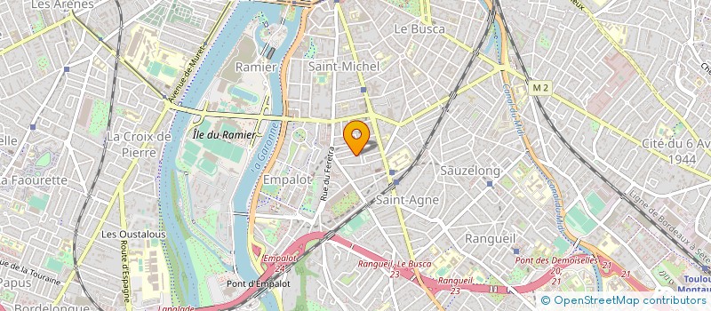 localisation de l'entreprise MADAME ANGELIQUE GONTHIER à TOULOUSE
