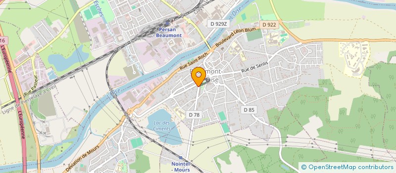 localisation de l'entreprise MADAME ANGELIQUE GONUL à BEAUMONT-SUR-OISE