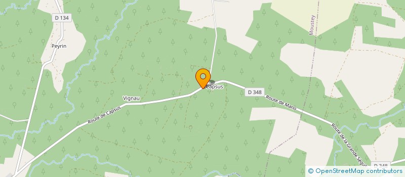 localisation de l'entreprise MADAME ANGELIQUE GONZALEZ  MOUSTEY