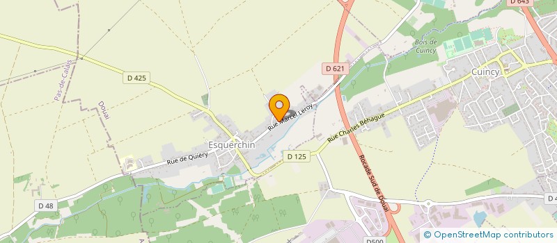 localisation de l'entreprise MADAME ANGELIQUE GOSSELIN à ESQUERCHIN