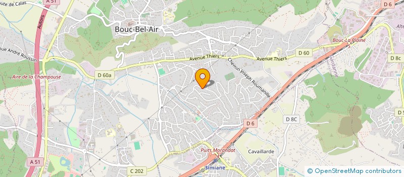 localisation de l'entreprise MADAME ANGELIQUE GOUBLER à BOUC-BEL-AIR