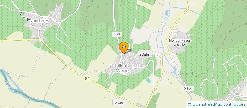 localisation de l'entreprise MADAME ANGELIQUE GOURDON à CHATILLON-SUR-MARNE