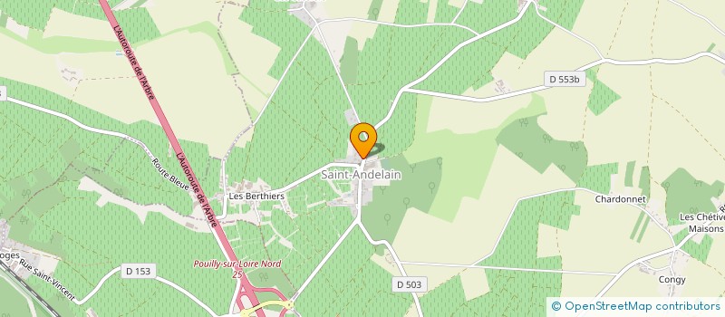 localisation de l'entreprise MADAME ANGELIQUE GRANDJEAN  SAINT-ANDELAIN