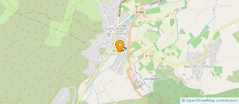 localisation de l'entreprise MADAME ANGELIQUE GRANIER  SAINT-MARTIN-DE-LONDRES