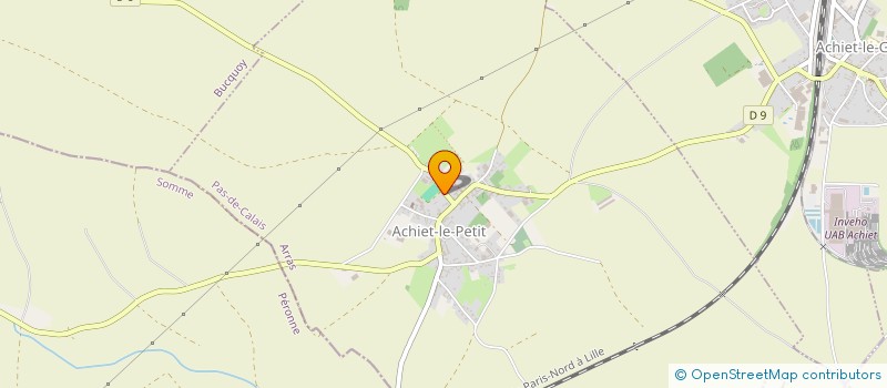 localisation de l'entreprise MADAME ANGELIQUE GRAUX  ACHIET-LE-PETIT