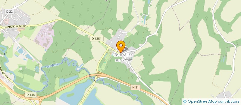 localisation de l'entreprise MADAME ANGELIQUE GRICOURT  COURCELLES-SUR-VESLE