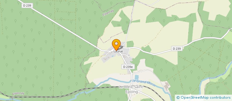 localisation de l'entreprise MADAME ANGELIQUE GRISON  LE MEIX-SAINT-EPOING