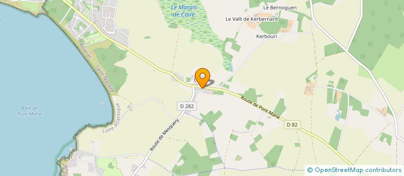 localisation de l'entreprise MADAME ANGELIQUE GRIVEAU à ASSERAC