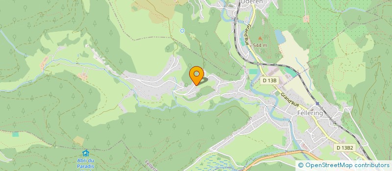 localisation de l'entreprise MADAME ANGELIQUE GUIDI  FELLERING