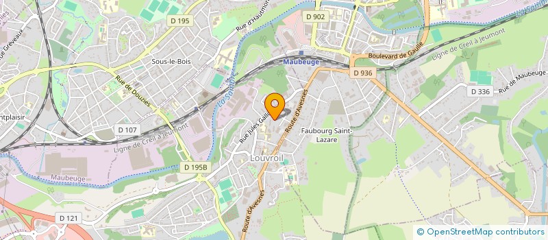 localisation de l'entreprise MADAME ANGELIQUE GUILLAUCOURT  LOUVROIL